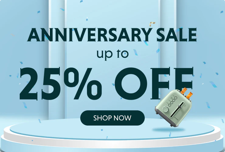 Up to 25% OFF Anniversary Savings